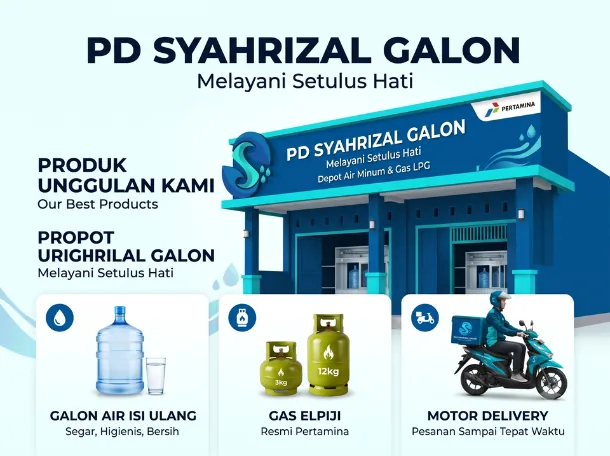 Profil usaha PD Syahrizal Galon